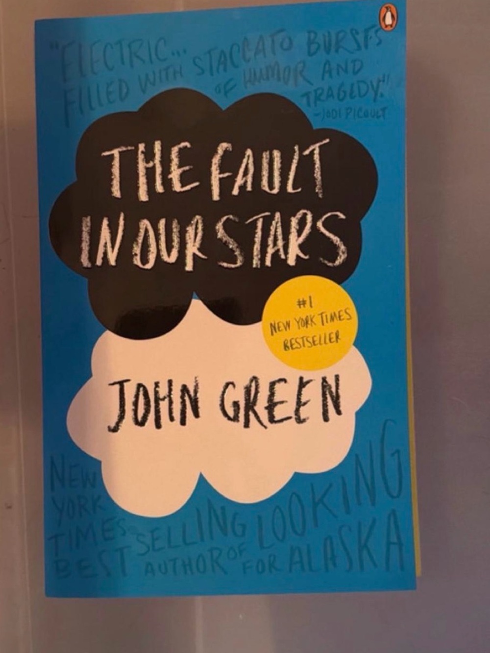 Penguin 'The Fault in Our Stars' Wall Art Poster - Blue, Black, White
